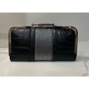 Kenneth Cole black and silver wallet